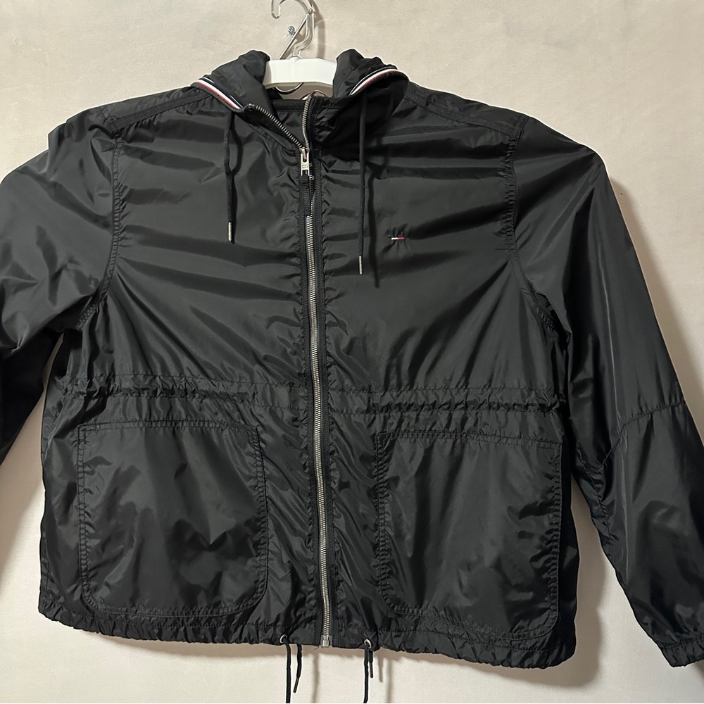 Tommy Hilfiger Black Jacket, Size XL - Picture 2 of 12